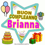 Buon Compleanno Brianna