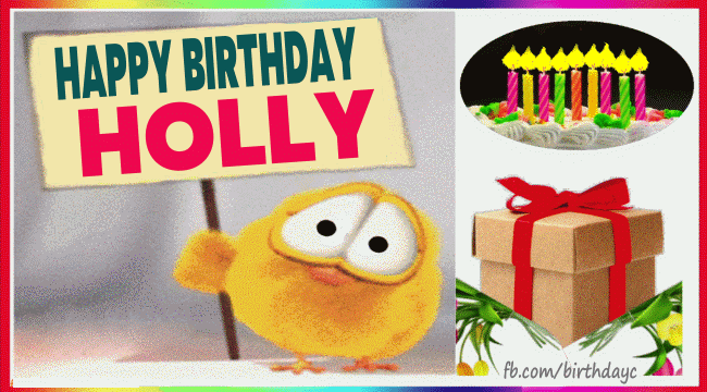 Happy Birthday Holly
