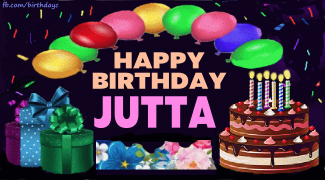 Happy Birthday Jutta