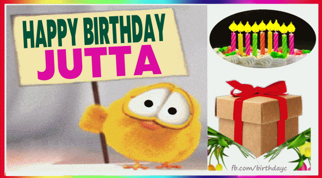 Happy Birthday Jutta