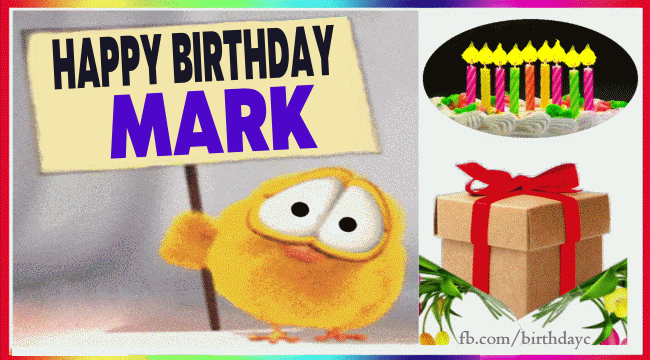 Happy Birthday Mark