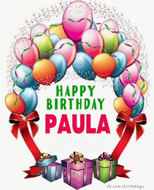 Happy Birthday Paula