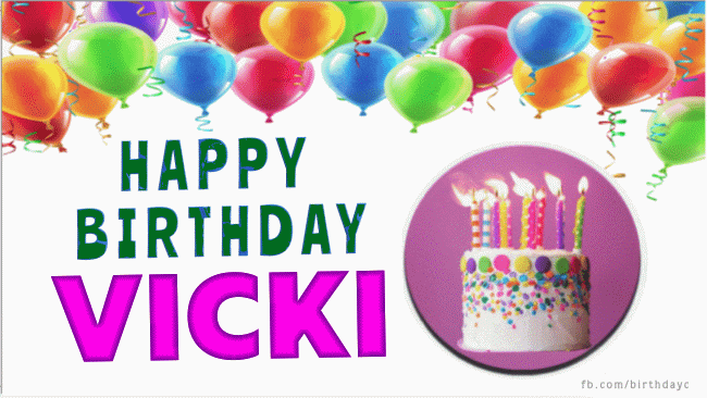Happy Birthday VICKI images | Birthday Greeting 