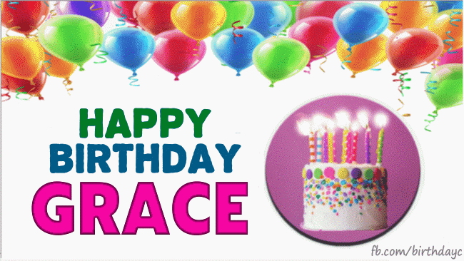 Happy Birthday Grace