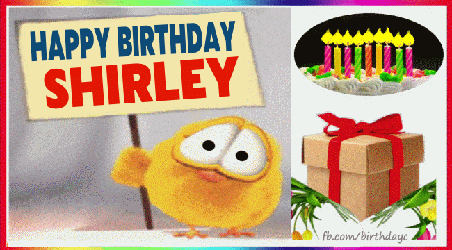 Happy Birthday Shirley