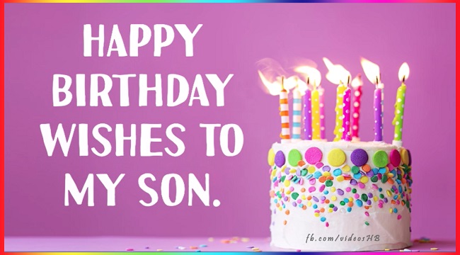 Happy Birthday Wishes to MY SON images | Birthday Greeting 