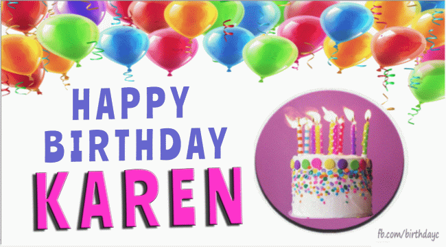 Happy Birthday Karen