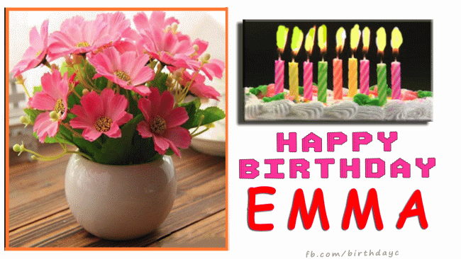 Happy Birthday Emma