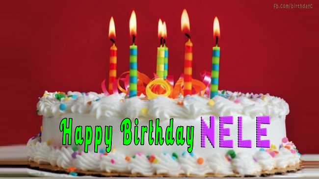 Happy Birthday nele