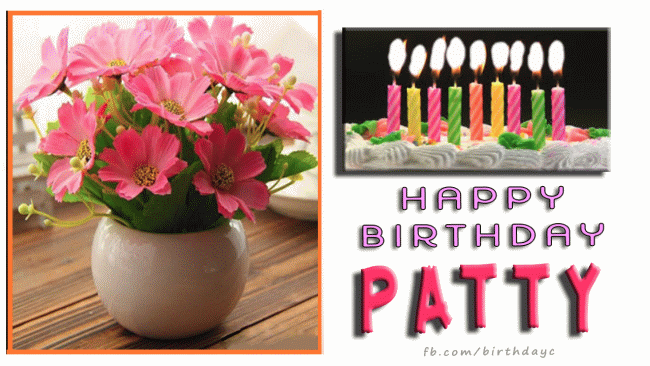 Happy Birthday patty