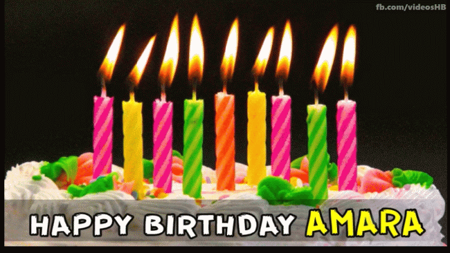 Happy Birthday AMARA