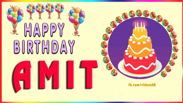 Happy Birthday Amit