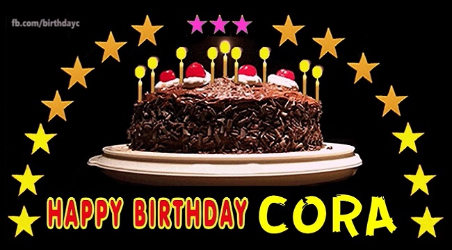 Happy Birthday Cora