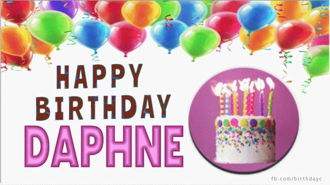 Happy Birthday Daphne