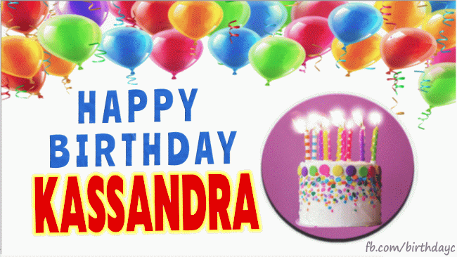 Happy Birthday Kassandra