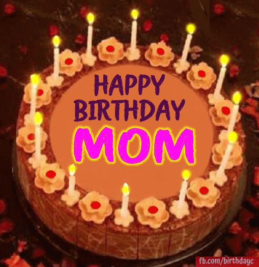 Happy Birthday Mom Gif