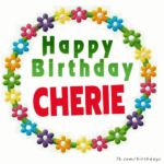 Happy Birthday Cherie
