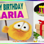 Happy Birthday Maria