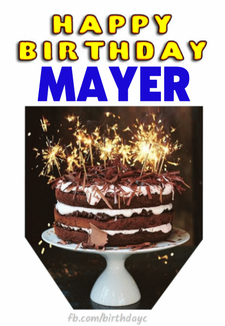 happy Birthday Mayer