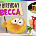 Happy Birthday rebecca