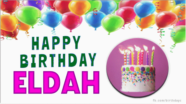 Happy Birthday Eldah