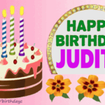 Happy Birthday Judith
