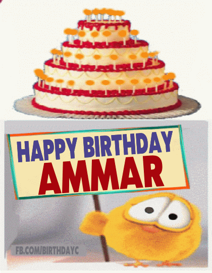 Happy Birthday Ammar