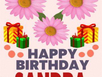 Happy birthday Sandra