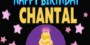 Happy Birthday Chantal