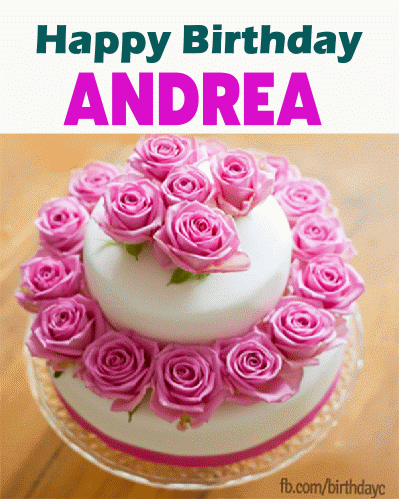 Happy Birthday ANDREA images gif