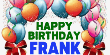 Happy Birthday Frank