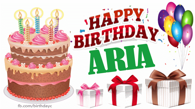Happy Birthday ARIA images | Birthday Greeting | birthday.kim
