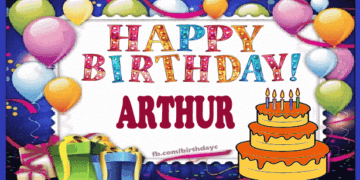 Happy Birthday Arthur