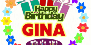 Happy Birthday Gina