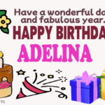 Happy Birthday Adelina gif