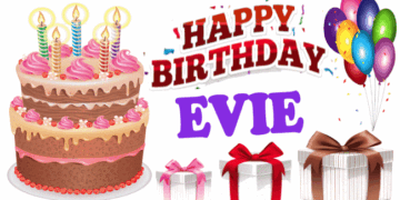 Happy Birthday Evie