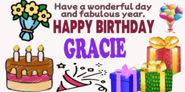 Happy Birthday Gracie