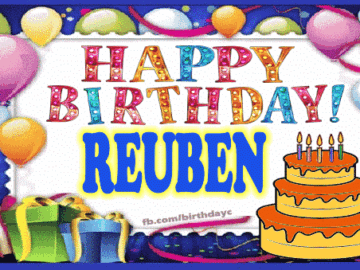 Happy Birthday Reuben