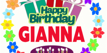 Happy Birthday Gianna
