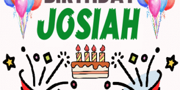 happy birthday Josiah