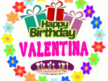Happy Birthday Valentina