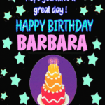 Happy Birthday Barbara