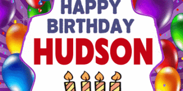 Happy Birthday Hudson