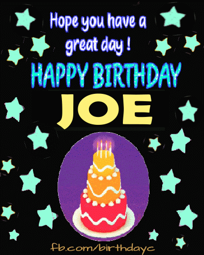 Happy Birthday JOE images