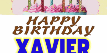 Happy Birthday Xavier