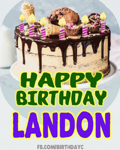 Happy Birthday LANDON images