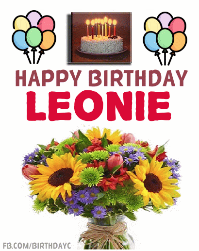 Happy Birthday Leonie images