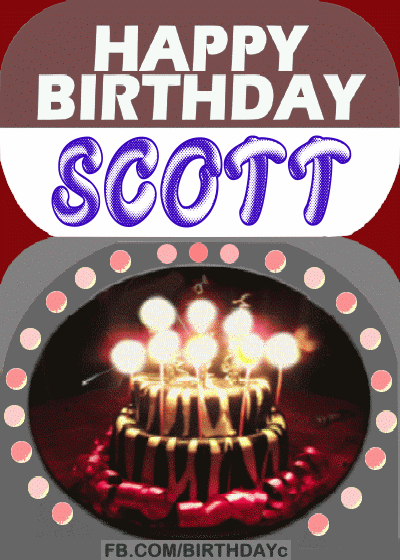 Happy Birthday SCOTT images