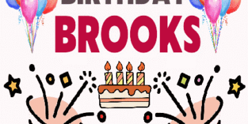 Happy Birthday Brooks