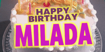 Happy Birthday Milada